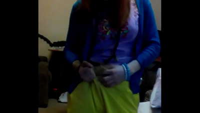 Video di masturbazione ravvicinata da Light Fairy rossa